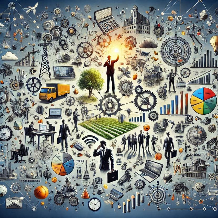 Exciting Fields Illustration